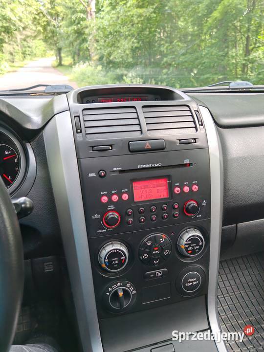 Suzuki Grand Vitara 19DDIS 2006 radio warmińsko-mazurskie Szczytno