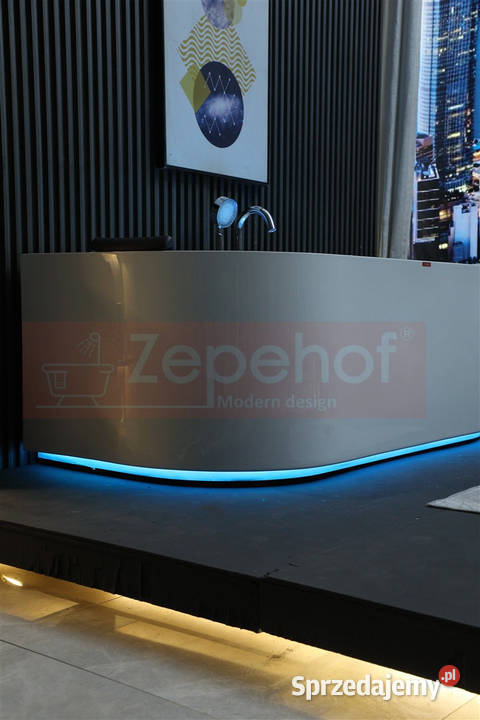 Wanna z hydromasażem EBX802 prostokątna Wanny podlaskie Grabówka