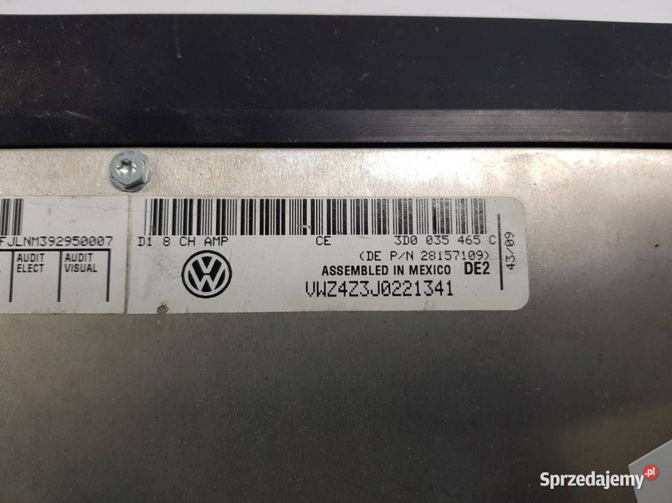 WZMACNIACZ 3D0035456C VW PHAETON kujawsko-pomorskie