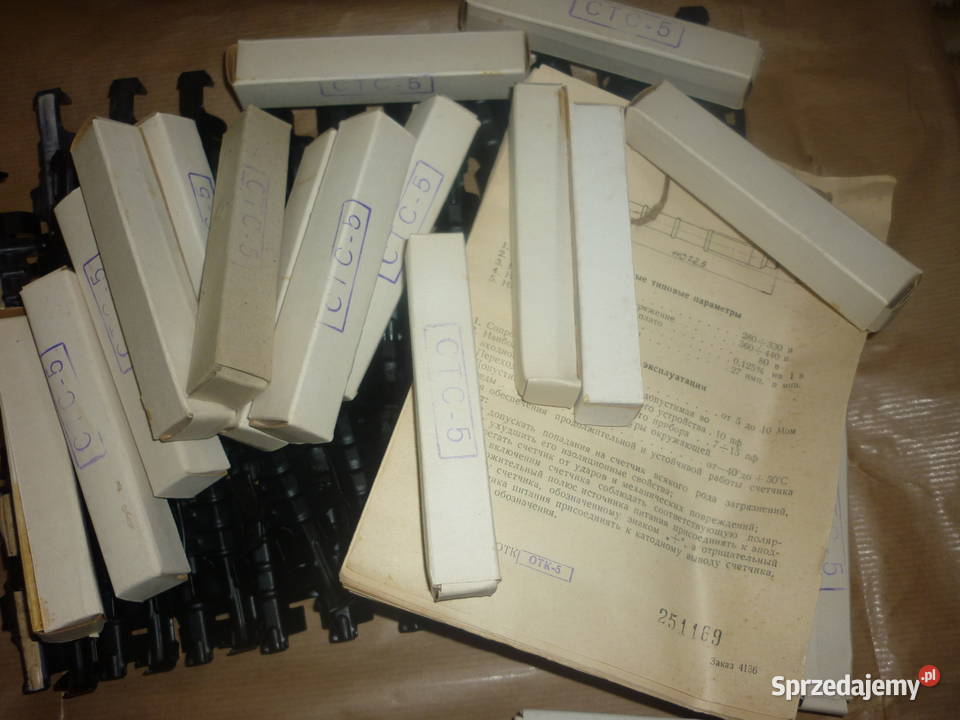 Detektor promieniowania STS5 do licznika Geiger