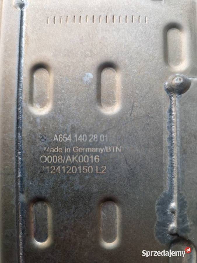 Chłodniczka EGR MERCEDES BENZ V KLASA VITO Recyrkulacja spalin EGR Kisielice