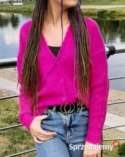 Kardigan fuksja Reserved lubuskie Gorzów Wielkopolski sprzedam