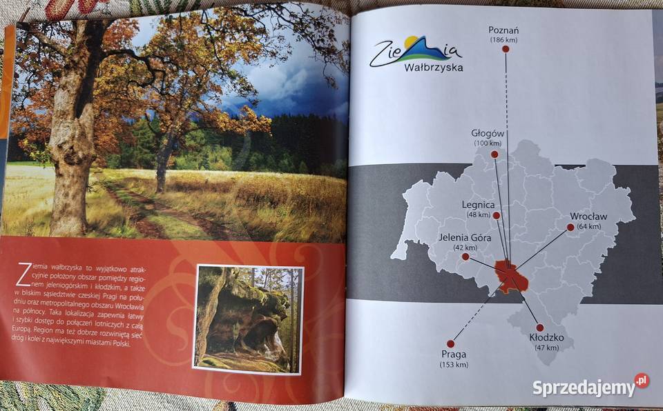 Mapa zabytków Województwa Wrocławskiego mapa Mapy i przewodniki Kraków