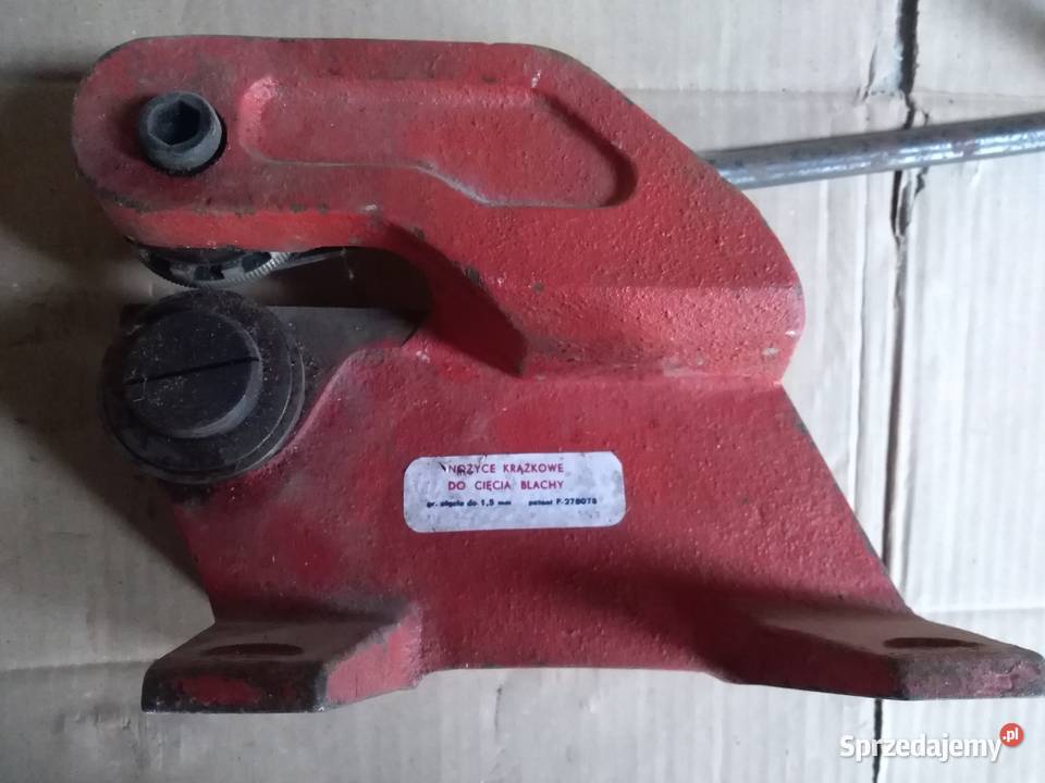 Gilotyna do blachy nożyce krążkowe do cięcia Nożyce do blachy