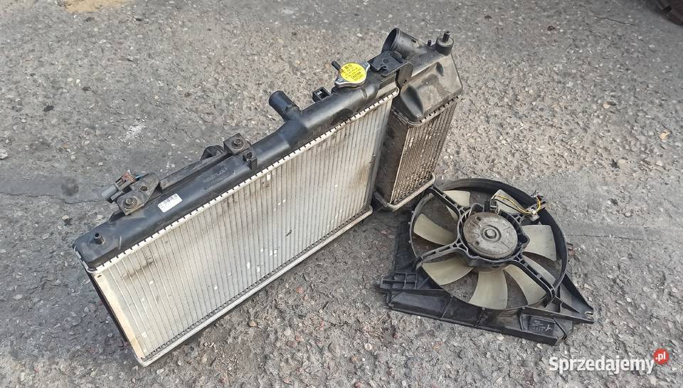 Mazda 323F BJ chłodnica intercooler wentylator osobowe Karczew