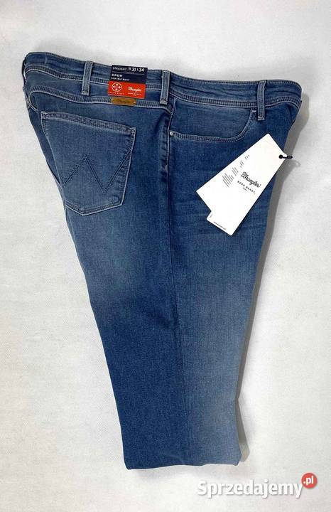 Spodnie damskie Wrangler Drew Blue Splash W30 Rozmiar 38(M) Pisz