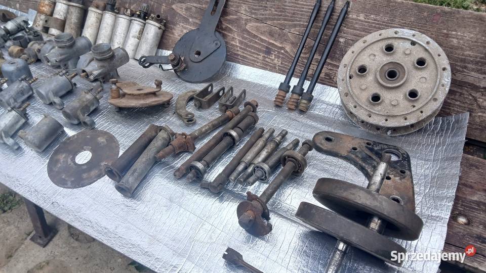Części wsk wfm gaźniki wsk cewki wsk ośki wsk sprzedam