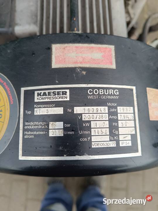 Kompresor dwutłokowy kaeser Kompresory Ostrzeszów