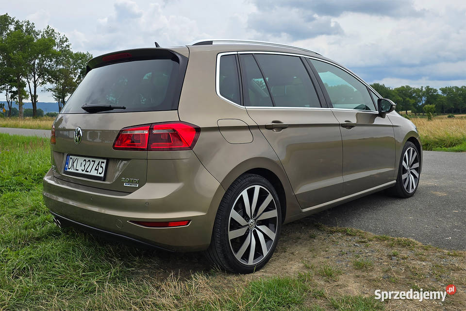 VW Golf sportvan 20 tdi Blumotion Highline manualna Bystrzyca Kłodzka