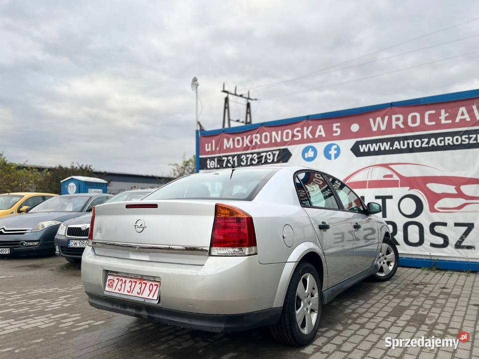 Opel Vectra C 18 LPG STAG 2003 Klimatyzacja manualna Wrocław