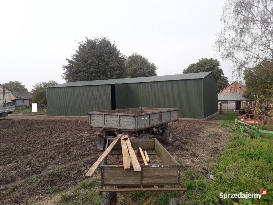 D87 Garaż Blaszany 14x6 HALA Magazyn na maszyny małopolskie