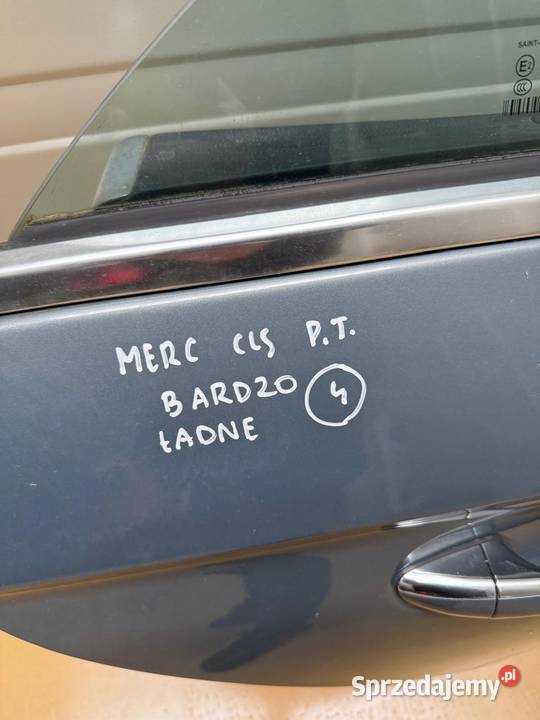 Mercedes CLS C219 W219 TYLNIE TYLNE DRZWI PRAWE Rudka