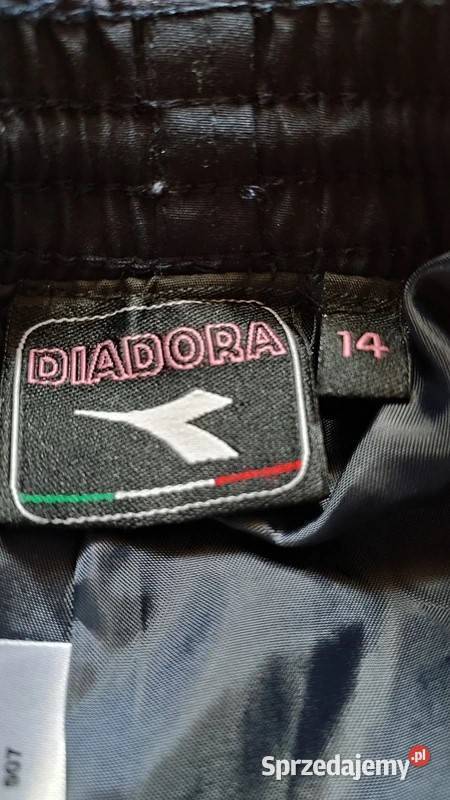 DIADORA damskie spodnie 34 bez śladów używania Rozmiar 42(XL) sprzedam