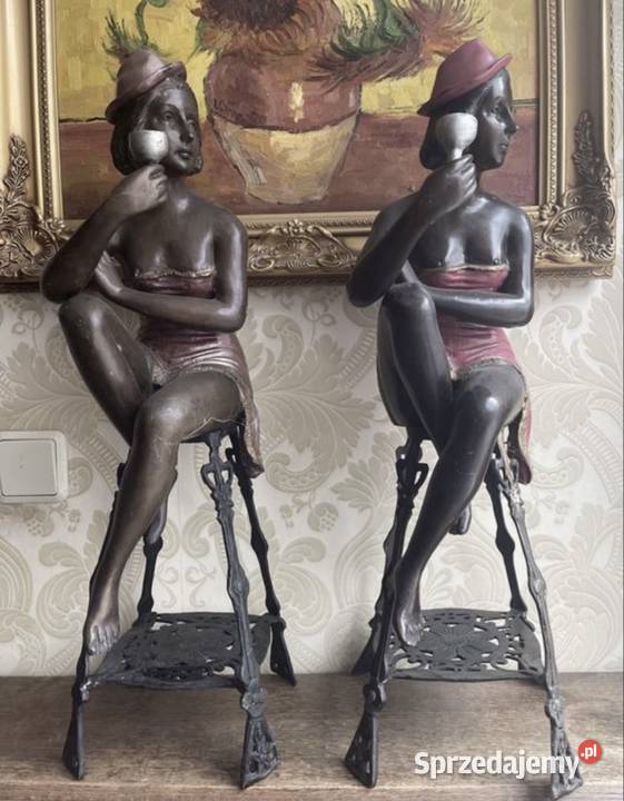 Zabytkowe tzeżby z brązu przedwojenne komplet Bystrzyca Kłodzka