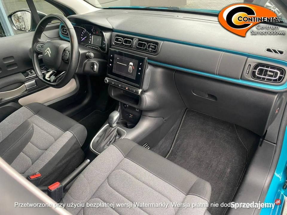 Citroen C3 Automat Salon Polska III 2016 czerwony Żory