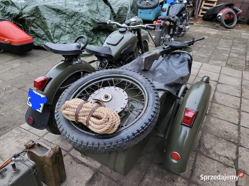 K 750 kmz mt mw M 72 ural dniepr 750cm3 Mogilno