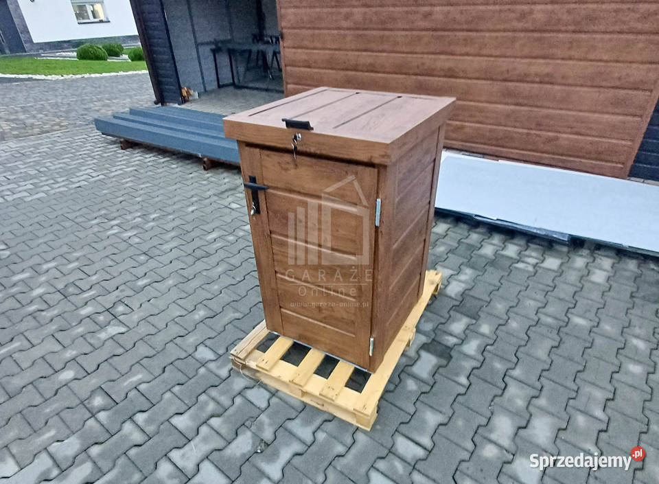 Zabudowa kosza na śmieci wiata śmietnikowa Białystok