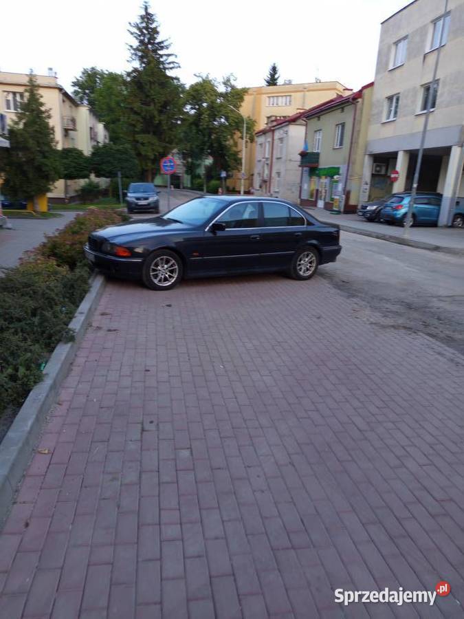BMW E39 525IA LPG czarna sprawna podkarpackie Przemyśl
