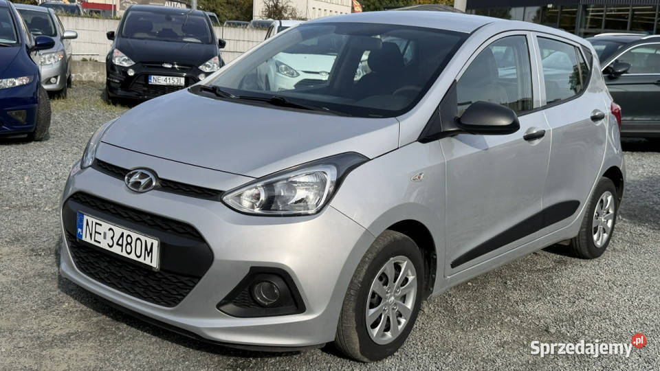 Hyundai i10 Benzyna Zarejestrowany Ubezpieczony srebrny warmińsko-mazurskie Elbląg sprzedam