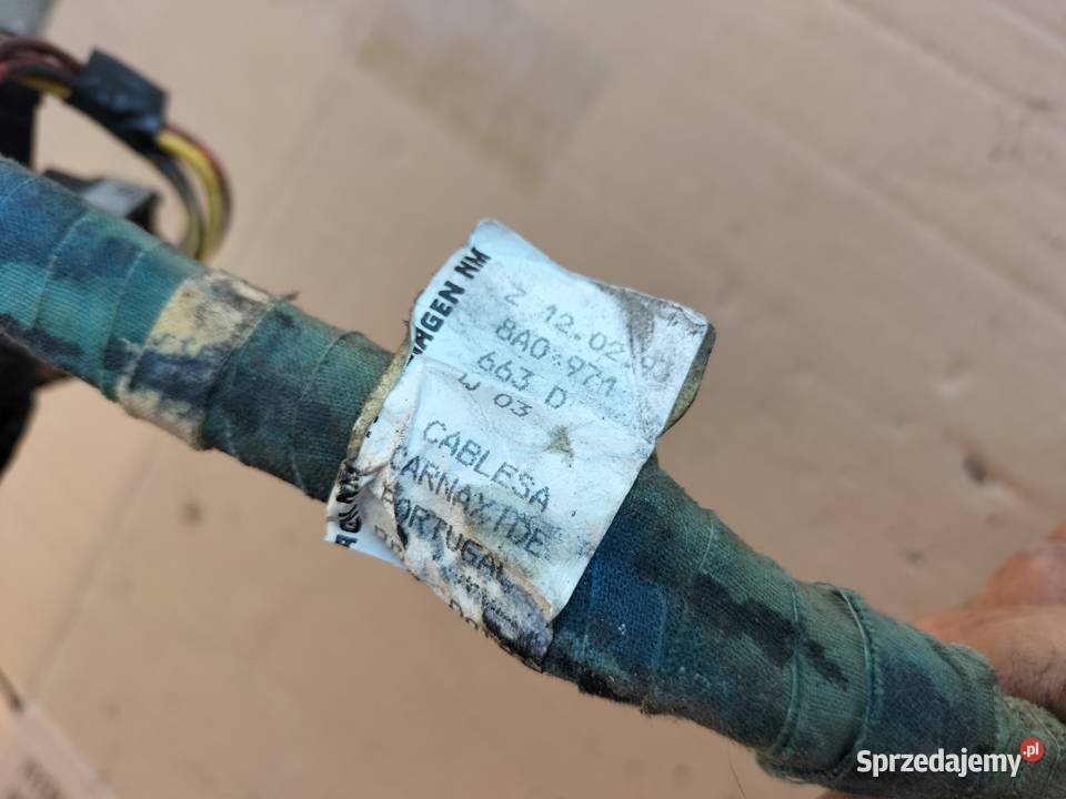 AUDI 80 B3 B4 KOSTKA INSTALACJA ELEKRYCZNA Kamień-Kolonia