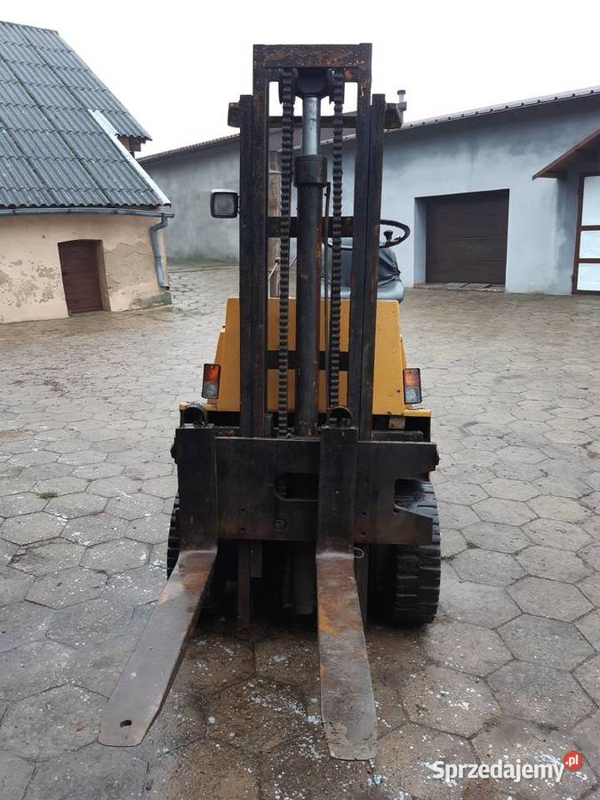 Wózek widłowy gpw regulowane widły