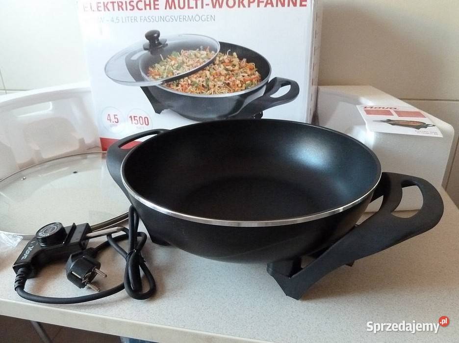 NOWA Patelnia Elektryczna WOK 1500 W GERMANY ro Rzeszów