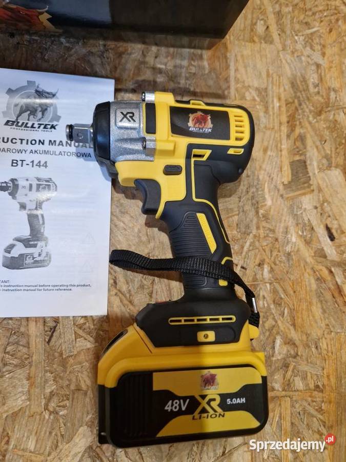 AKUMULATOROWY KLUCZ UDAROWY BULLTEK BT144 480 Nm Głogowa