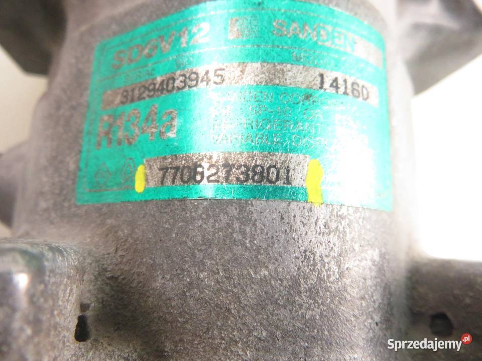 KOMPRESOR KLIMATYZACJI RENAULT KANGOO I 14 8V 75