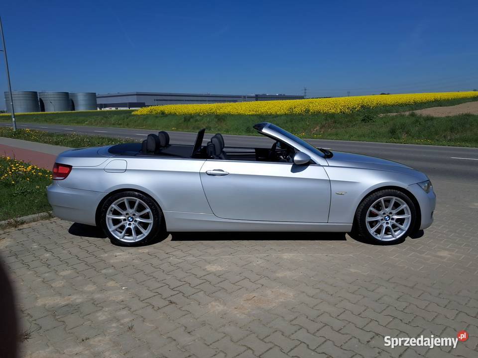 BMW E93 Cabrio 320d 177 Alu 18 Ładna godna ASR (kontrola trakcji) Zawada