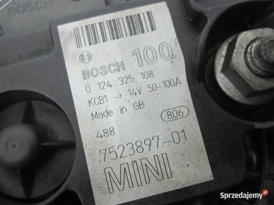 MINI COOPER I 16B 115 W10B16A 04r Alternator osobowe