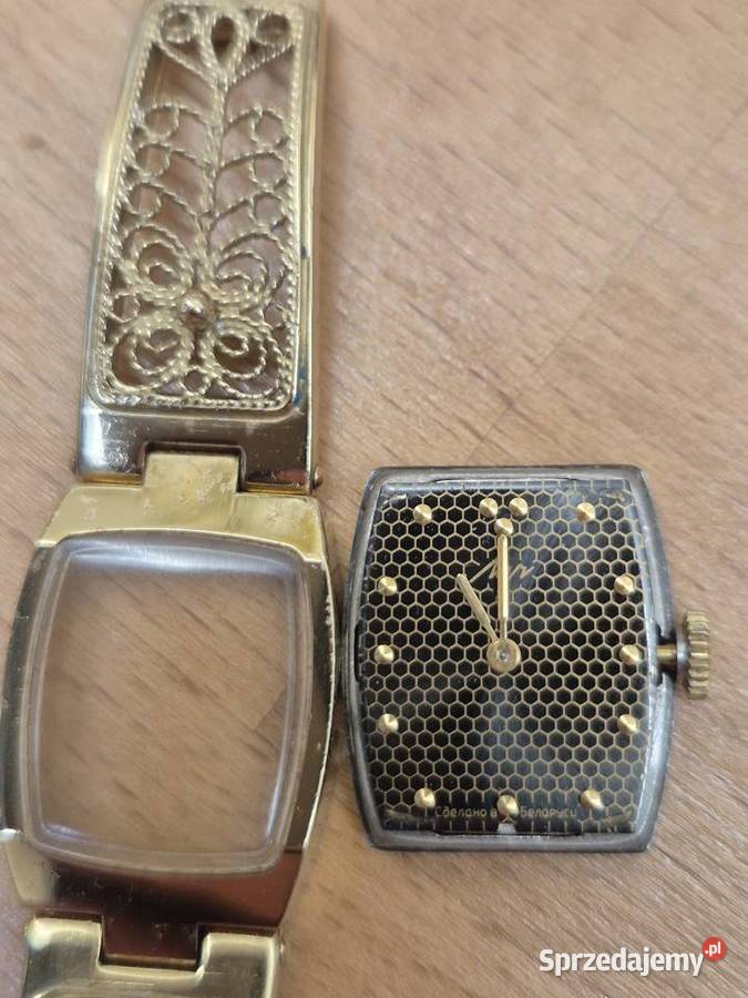 Zegarek koktajlowy ażurowy ŁuczLuch Chorzów