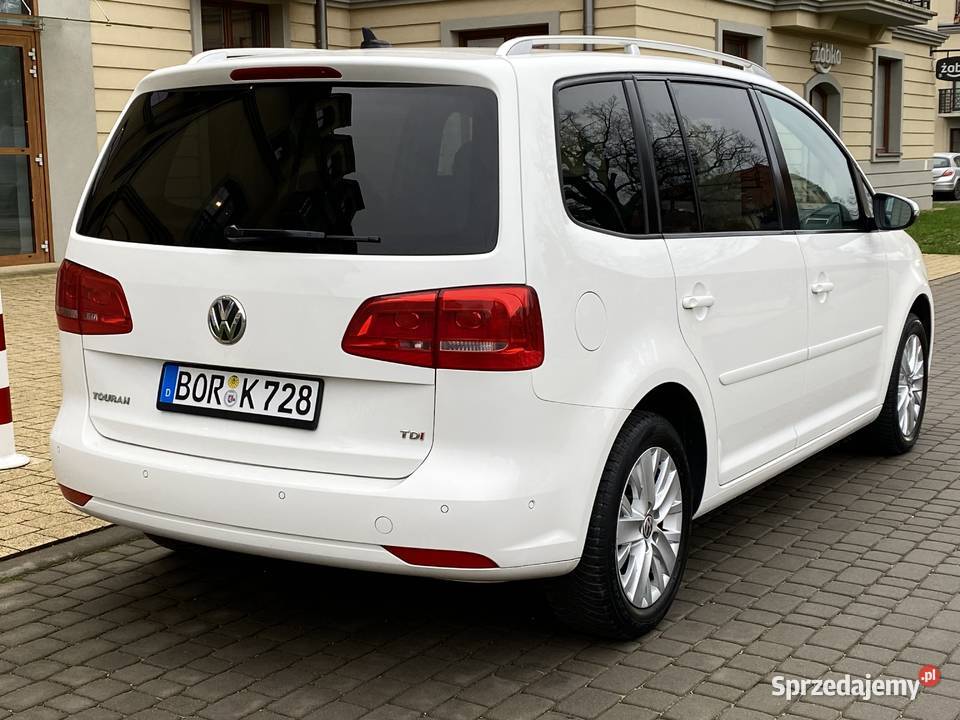 VW Touran Life 2013r 16TDI 105 6bieg Alu16 bluetooth Wrocław sprzedam