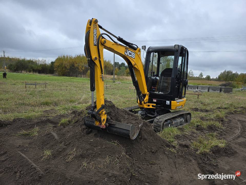 JCB 8026 mini koparka 3 łyżki szybkozłącze 1 wł Bieliny
