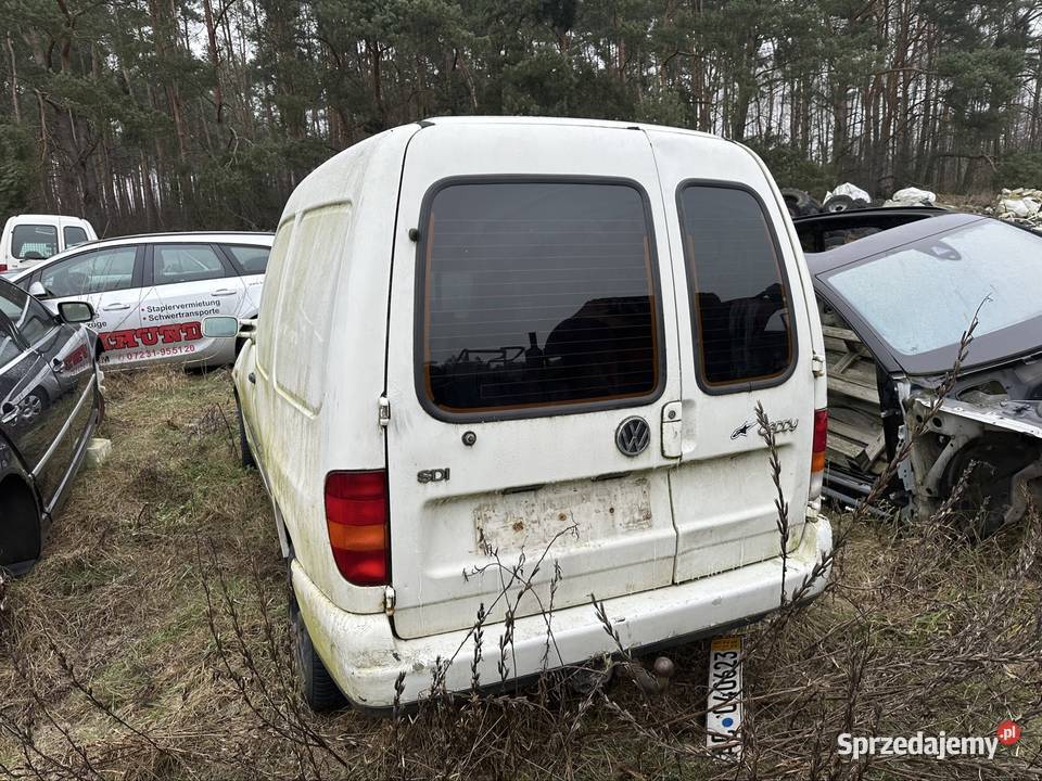 Volkswagen caddy 19sdi na części nieuszkodzony Caddy Bydgoszcz