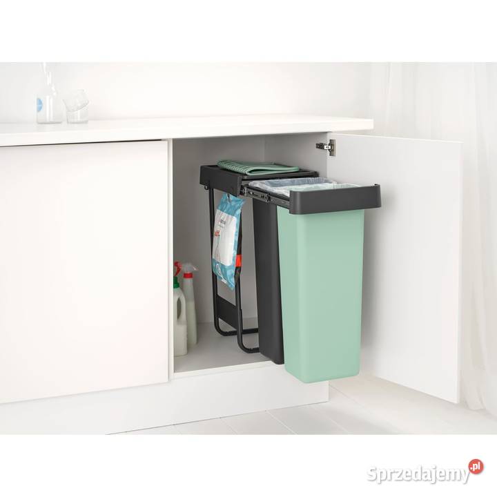 BRABANTIA Sort Go Kosz szafkowy 2 x 30 l Dark Rzeszów