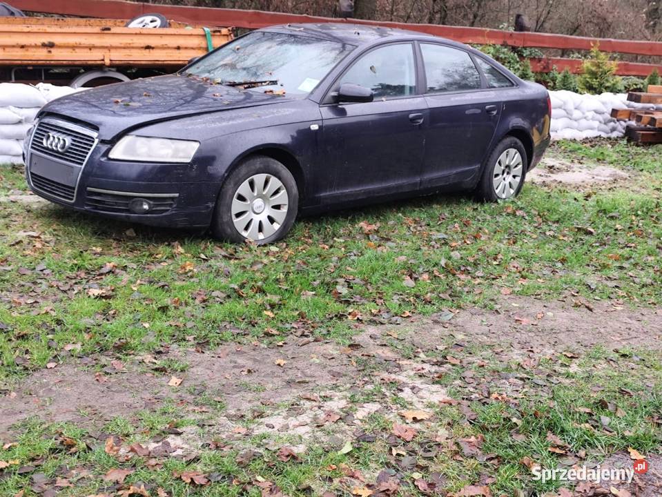 Audi A6 C6 20 diesel Anglik całość na części uszkodzony Krosno Odrzańskie