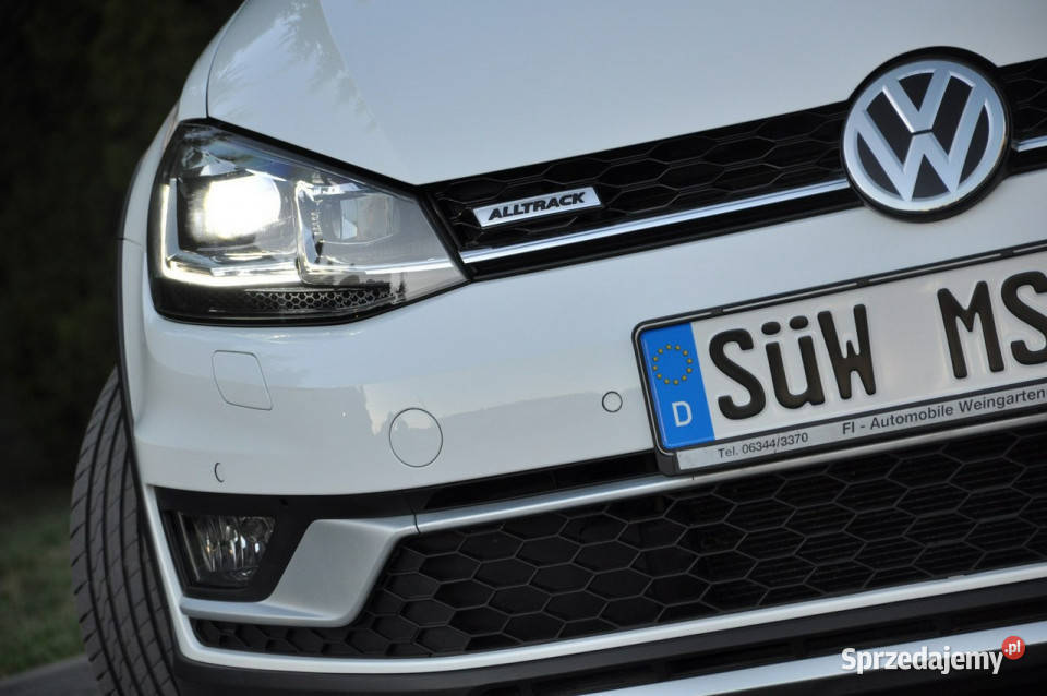 Volkswagen Golf ALLTRACK GWARANCJA TITANIUM 100 kamera cofania Ostrów Mazowiecka