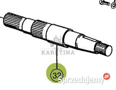 Claas Lexion 460 Wałek Napędu Nagarniacza Jastrzębniki