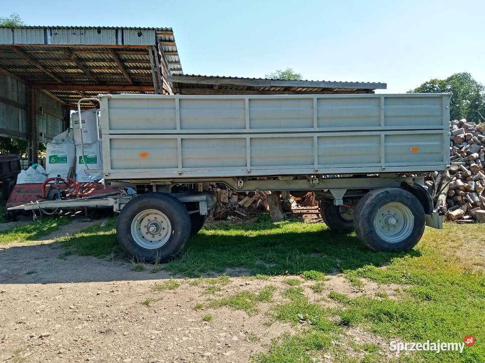 Przyczepa rolnicza HL WH 8011 Wywrotka Haelka Bolków sprzedam