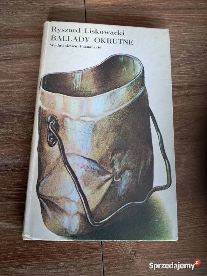 książka z 1979r z dedykacją ballady okrutne stan świętokrzyskie Sandomierz