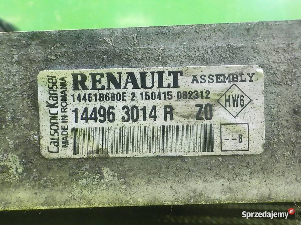 DACIA SANDERO II STEPWAY 09 B 15r intercooler osobowe mazowieckie sprzedam