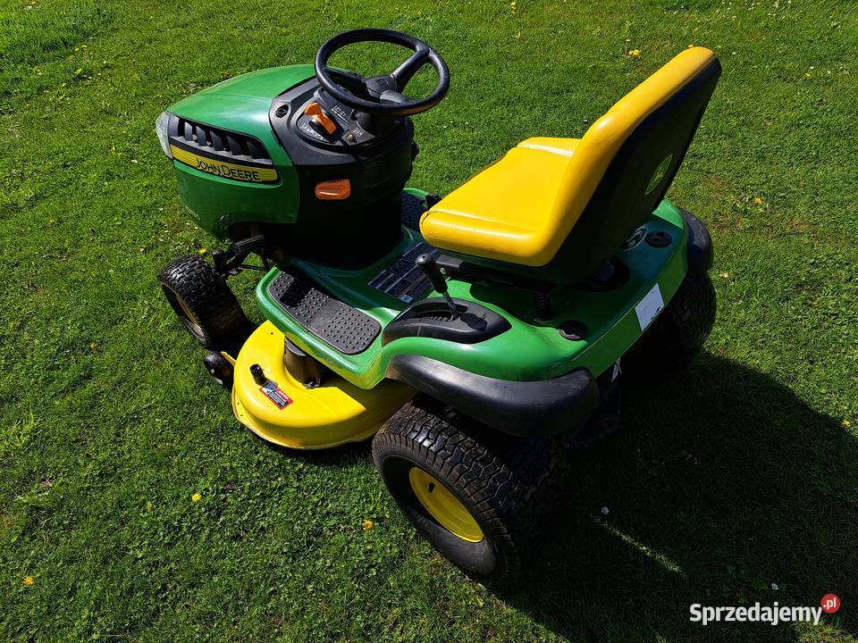 Kosiarka traktorek ogrodowy do trawy John Deere Pieczonogi