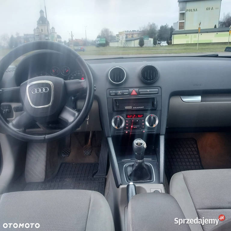 AUDI A3 2007r w6 Benzyna 102 Salon Polska 282000 A3 Parczew