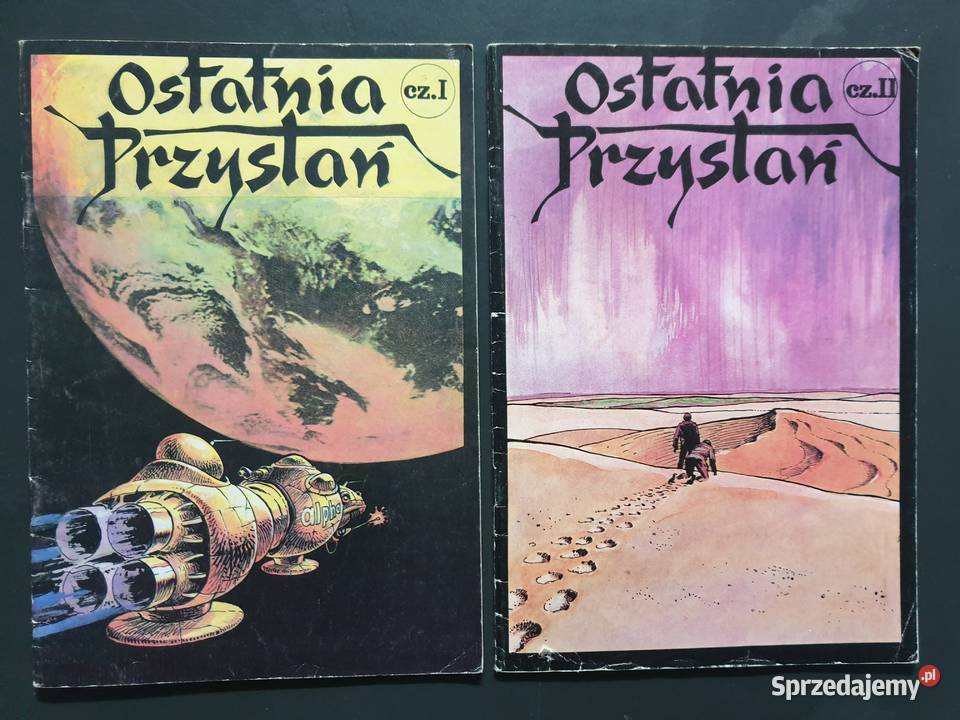 Ostatnia Przystań cz1 i 2 komplet wydanie 1 1986 pomorskie Gdynia