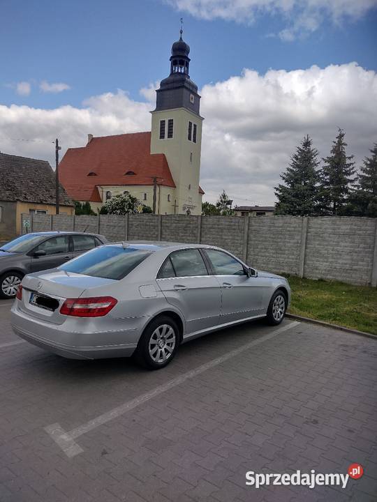 Prywatny Mercedes E Klasa W 212 Okazja 22Cdi aluminiowe felgi Inowrocław