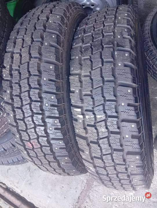 Felgi z oponami VW T3 14 Michelin z kolcami pomorskie