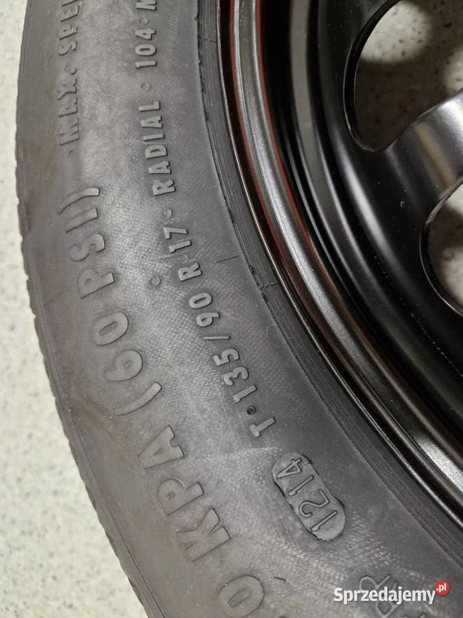 Koło zapasowe dojazdowe Mercedes E 211 212 CLS pomorskie Gdańsk