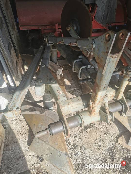 Pług dwuskibowy oryginalny Grudziądz Rolnictwo Zakrzówek