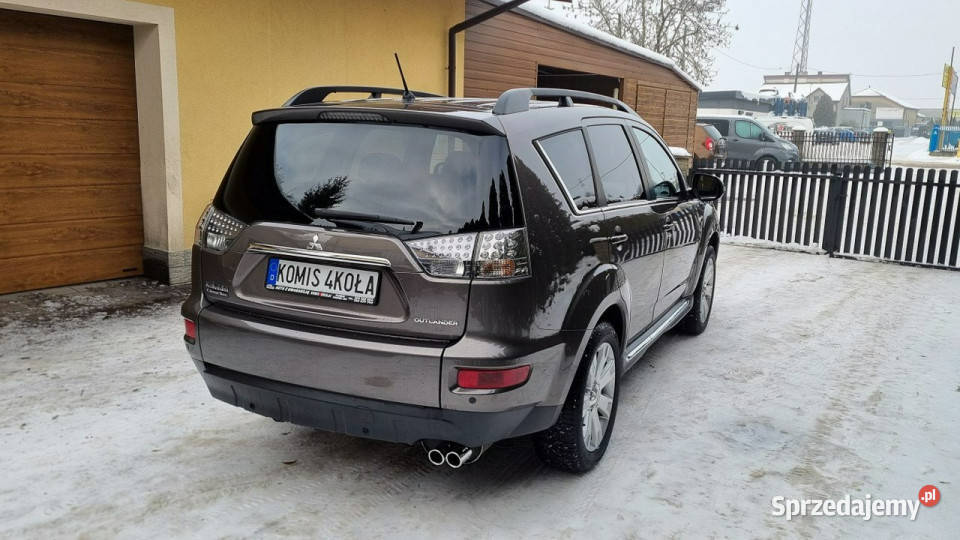 Mitsubishi Outlander 23 177 Xenon Pół Skóry czujnik parkowania mazowieckie Płońsk