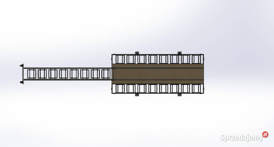 Platforma mobilna rozsuwana do przewozu uli Odrowąż